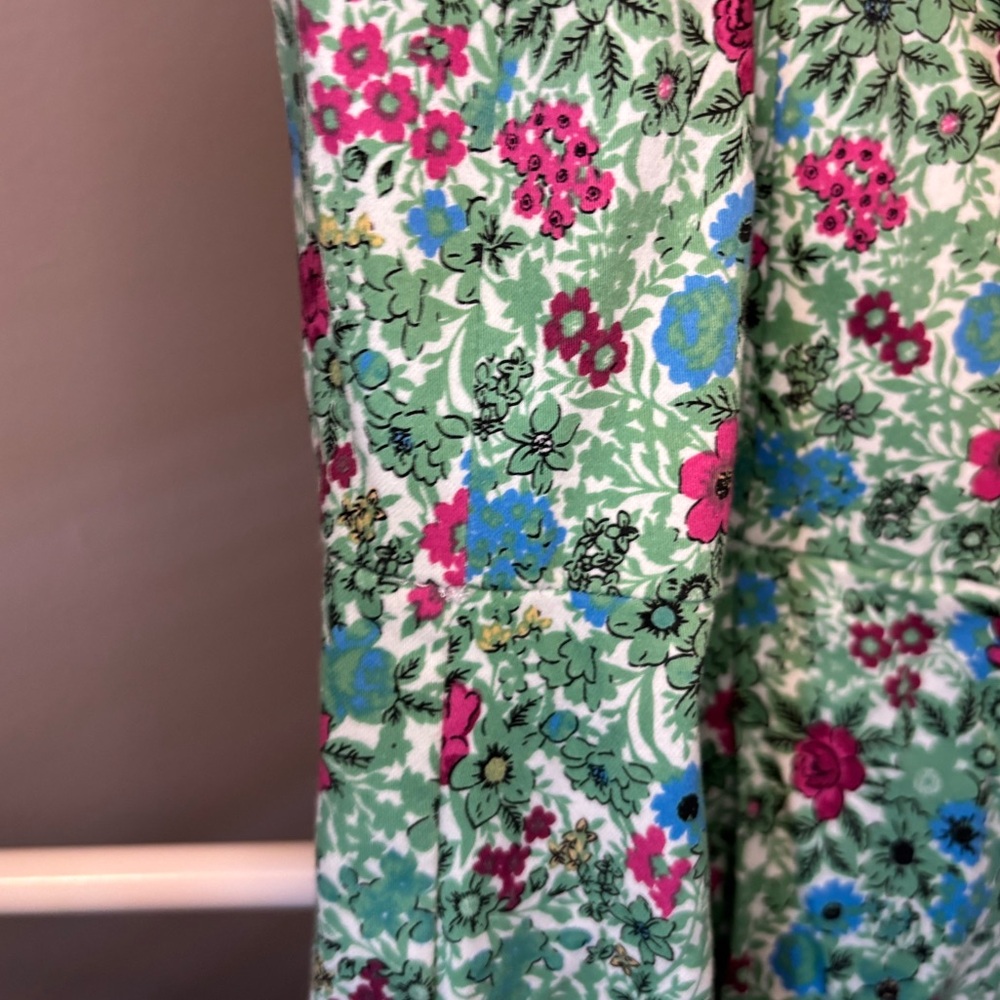 Anne Klein Green Floral Dress - Picture 6 of 16